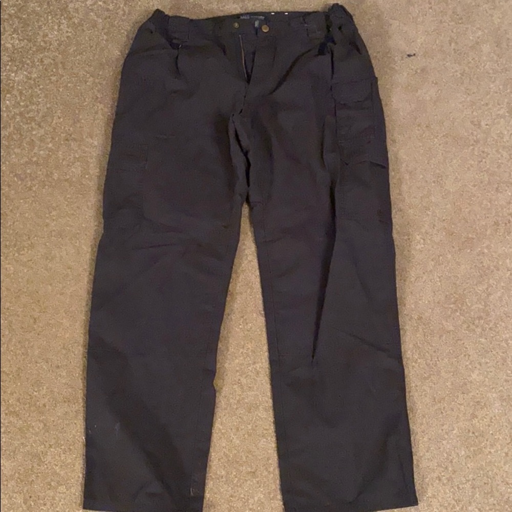 Black 5.11 Tactical Cargo Pants